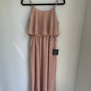 Lulus Full Length Elegant Dress BRAND NEW